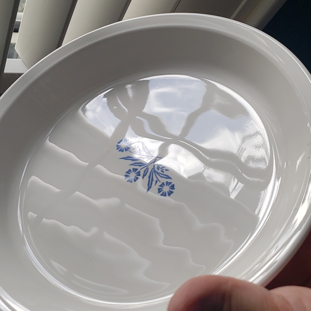 Corning Ware Blue Flower Pie Plate - Picture 7 of 11